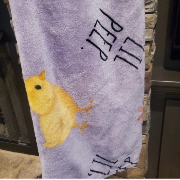 Hard To Find Rae Dunn Lil Peep Blanket-NWT - Picture 2 of 7